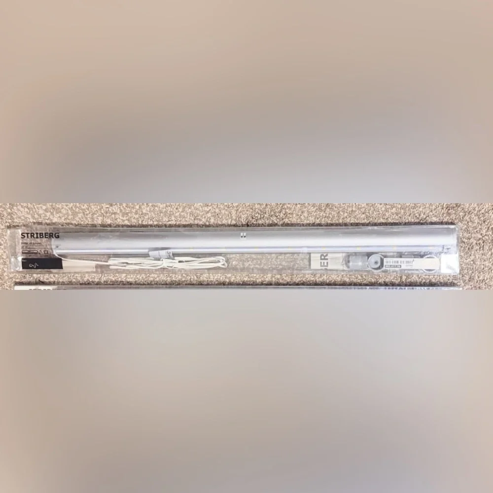 IKEA Striberg 26” Automatic Motion Silver LED Closet or Pantry Light (#B)